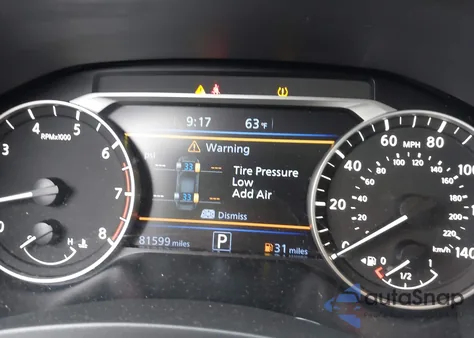 2021 Nissan Altima Sr Fwd из США, поврежденный, VIN 1N4BL4CV7MN373520